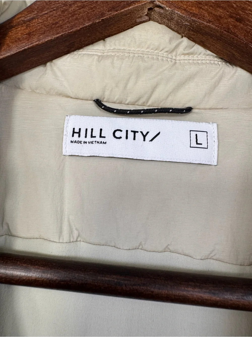 Hill City Thermal Light Shirt Jacket, Color Sand Beige Stone, Men’s Large